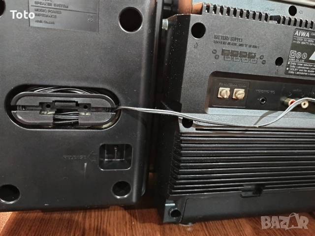 Радио касетофон AIWA. CA-W85 E, снимка 8 - Радиокасетофони, транзистори - 52703112