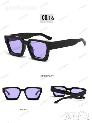 Модерни дамски слънчеви очила с дебела квадратна рамка, 13цвята , снимка 2 - Слънчеви и диоптрични очила - 46334510