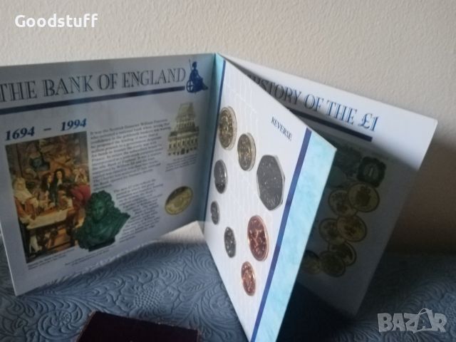 Лот монети UNC,proof,Великобритания,Англия,1994,Great Britain
, снимка 1 - Нумизматика и бонистика - 46088239