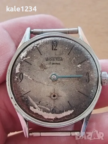 Часовник Wostok Slim. USSR. Vintage watch. Восток. Механичен , снимка 1 - Мъжки - 48560131