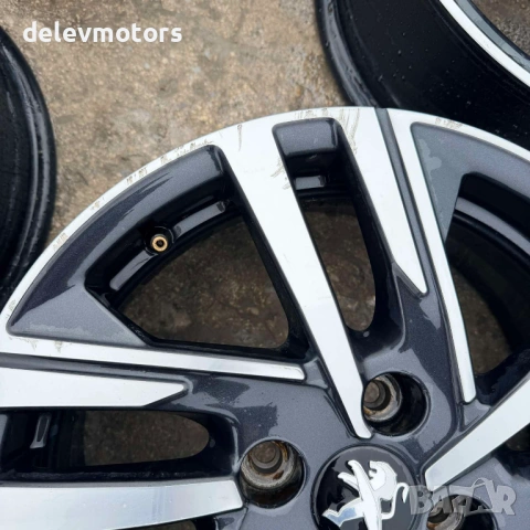 Джанти 4x108, 16 цола, 4x108, ET38, 9825165280 със забележки от Peugeot 208 1.2 PureTech, снимка 2 - Гуми и джанти - 54078689