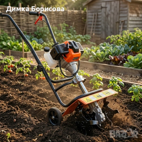 Бензинова мотофреза, снимка 4 - Градинска техника - 53947670