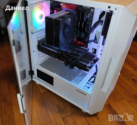 Геймърски компютър - Ryzen 5 5600x, 6700 XT, 16GB RAM, 1TB+256GB