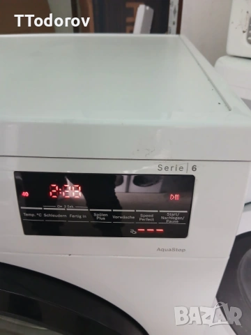 Пералня Bosch WUU28T30, 8 KG, 1400 оборота, снимка 4 - Перални - 53236872