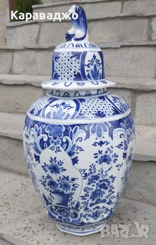 Порцелан Делфт, снимка 4 - Вази - 49617811