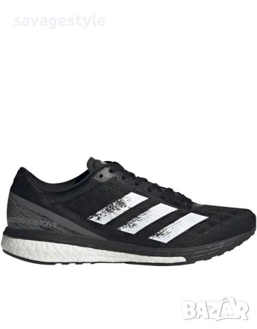 Мъжки маратонки ADIDAS Adizero Boston 9 Boost Running Shoes Black, снимка 2 - Маратонки - 46321924