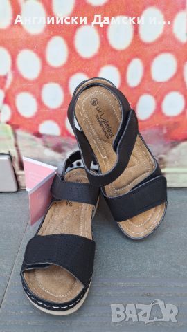 Английски дамски сандали, снимка 3 - Сандали - 46434391