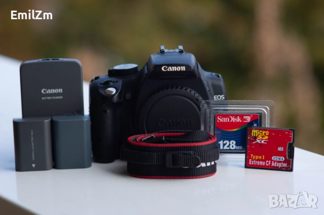 Фотоапарат Canon 350D, снимка 4 - Фотоапарати - 52166517