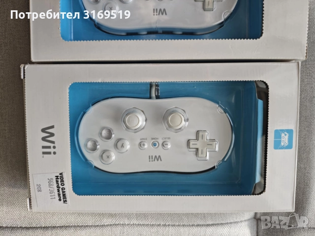 Продавам контролери за Nintendo Wii, снимка 3 - Аксесоари - 52971311