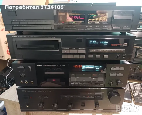 Yamaha AX-430, K-640, CDX-500,  TX-500, снимка 14 - Аудиосистеми - 49029447