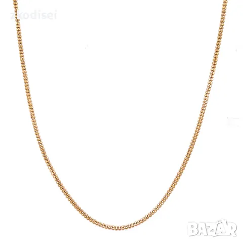 Златен синджир 6,67гр. 52,0см. 18кр. проба:750 модел:29976-5, снимка 2 - Колиета, медальони, синджири - 49721922