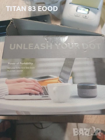 оригинална портативна батерия за акумулаторна докинг станция Amazon Echo Dot 3rd Gen, снимка 2 - Друга електроника - 51054382