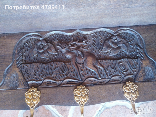 Стенна закачалка, снимка 2 - Закачалки - 54122761