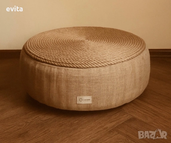 🌿 Бутикови табуретки с характер - ръчно сътворено, снимка 4 - Дивани и мека мебел - 33835741