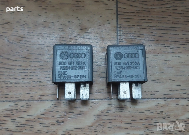 Реле 373 VW Голф 5 2бр. - Ауди - 8D0951253A - V23134 - 4H0951253A - 8K0951253 - 867906381, снимка 4 - Части - 53730228