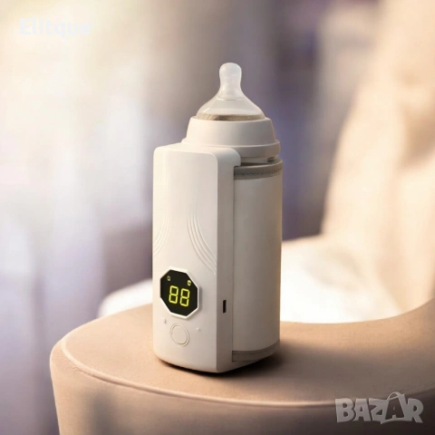 Безжичен подгревател за бебешко шише с дисплей и 6 температурни степени, снимка 4 - Прибори, съдове, шишета и биберони - 53245386
