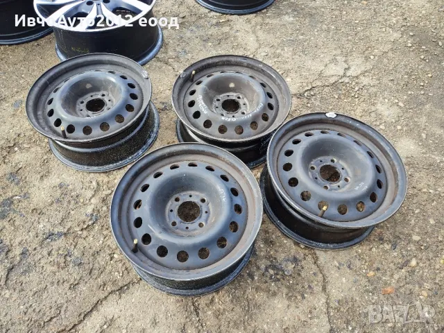 Джанти алуминиеви 15 оригинални Peugeot partner , снимка 5 - Гуми и джанти - 49990901
