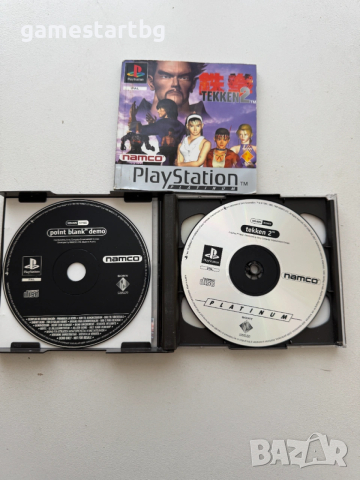 Tekken 2 + Point Blank Demo за PS1, снимка 2 - Игри за PlayStation - 54256072