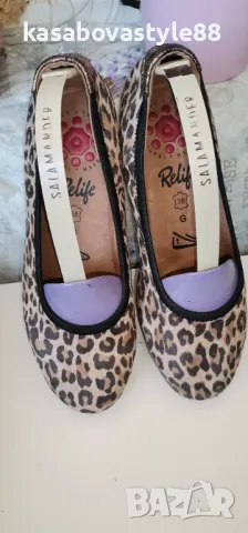 Тигрови Балерини Relife 37.5н., снимка 4 - Дамски ежедневни обувки - 50065283