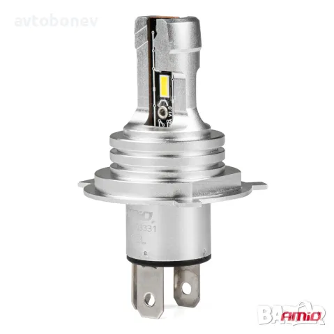 LED крушки AMIO H-mini H4/H19-12/24V-6500K к-т/2 бр./, снимка 5 - Аксесоари и консумативи - 49538640