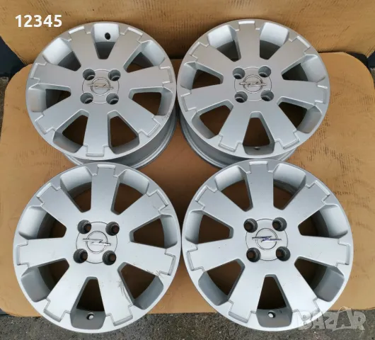 15’’ 4x100 originalna za opel 15” 4х100 оригинална за опел-№80, снимка 11 - Гуми и джанти - 47490024