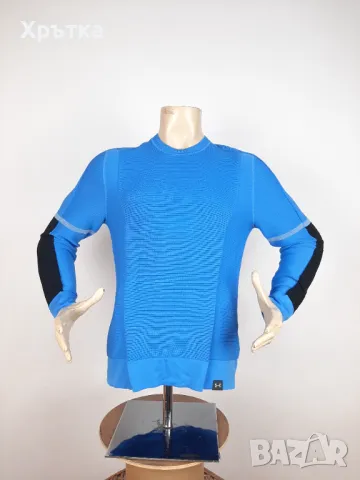 Under Armour IntelliKnit - Оригинална мъжка плетена блуза р-р M, снимка 3 - Блузи - 48554484