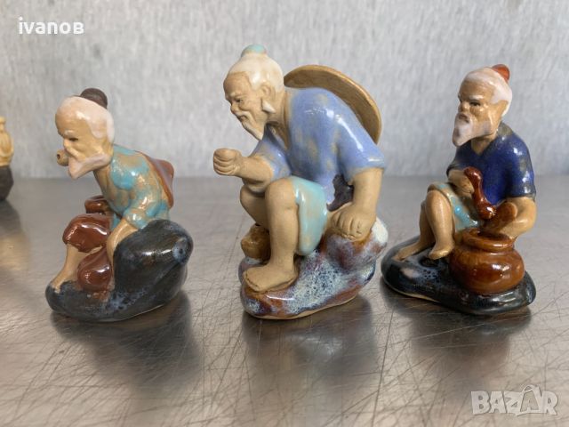  китайски керамични  фигури , снимка 3 - Антикварни и старинни предмети - 45160949