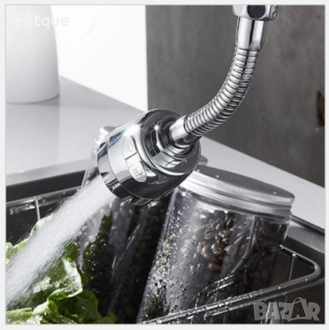 Гъвкав удължител за чешма, 21 см   91, снимка 6 - Други стоки за дома - 52862452