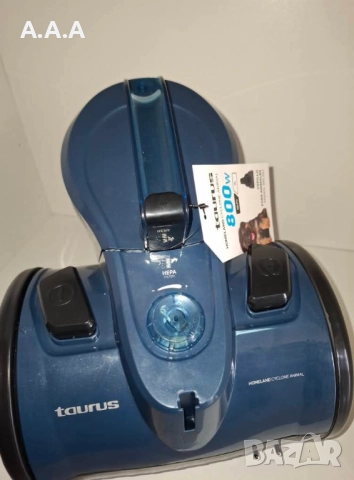 Прахосмукачка без торба Taurus Homeland Cyclone Animal, 800W, капацитет 2l, HEPA филтър, синя, снимка 7 - Прахосмукачки - 52461937