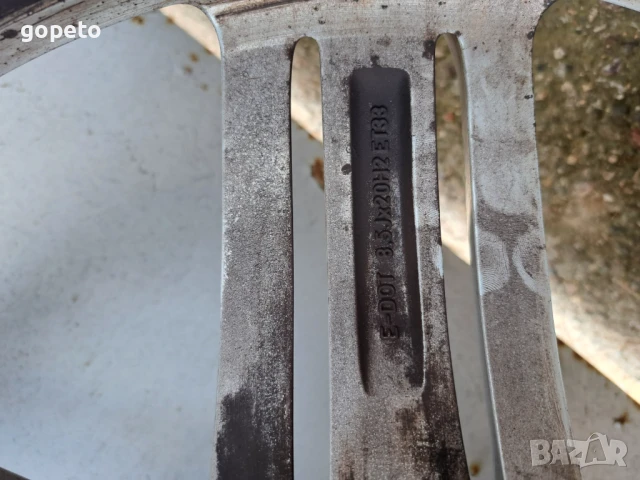 Оригинални джанти 20ки 5х112, снимка 5 - Гуми и джанти - 50646189