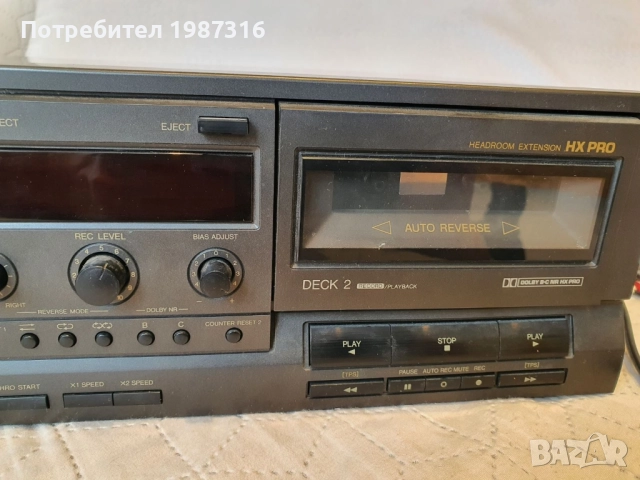 Двукасетъчен дек