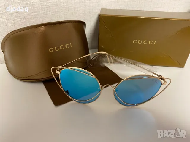 Слънчеви очила Gucci, с леки дръскотини, реплика, снимка 2 - Слънчеви и диоптрични очила - 46908150