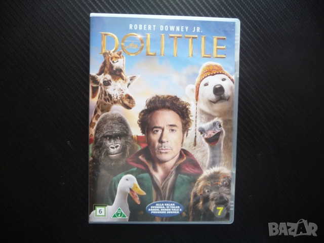 Дулитъл DVD филм детски игрален филм Робърт Джуниър младши доктор животни приключения