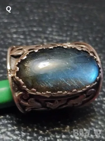 стар сребърен пръстен , снимка 2 - Пръстени - 50276645