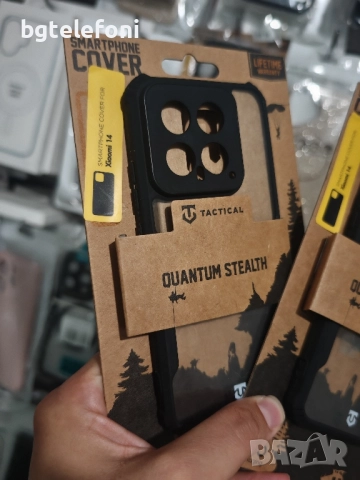 ПРОМО!!! Xiaomi 14 Tactical Quantum Stealth гърбове, снимка 3 - Калъфи, кейсове - 52099905