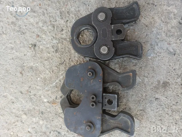 челюсти за пресфитинги, novopress,viega