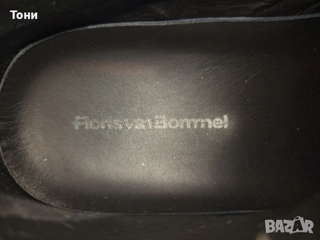 FLORIS VAN BOMMEL Оригинал Нови Мъжки Боти Изцяло от Естествена Кожа 42/43, снимка 5 - Мъжки боти - 53489172