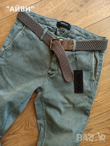 REPLAY мъжки оригинални дънки и блуза, снимка 7 - Дънки - 53443194