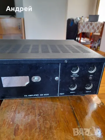 Стар усилвател RCF AM 5020, снимка 6 - Антикварни и старинни предмети - 50127719