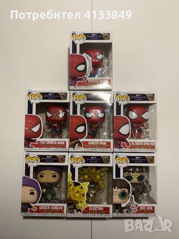 Funko Pop фигурки Spider-Man No Way Home, снимка 1 - Колекции - 46279118