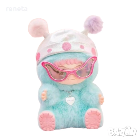 Играчка wakuku, Fuzzy Trendy Fun Party Series, Плюшена, Мистери пакет, 15 см, снимка 7 - Плюшени играчки - 51889087