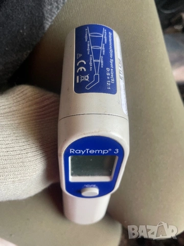 НА ПОЛОВИН ЦЕНА! Инфрачервен термометър с лазерно насочване Raytemp 3 IR термометър от -60°до +500°С, снимка 16 - Друга електроника - 51952003
