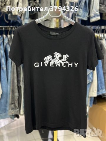 Дамска памучена тениска   Givenchy  реплика, снимка 2 - Тениски - 41749552