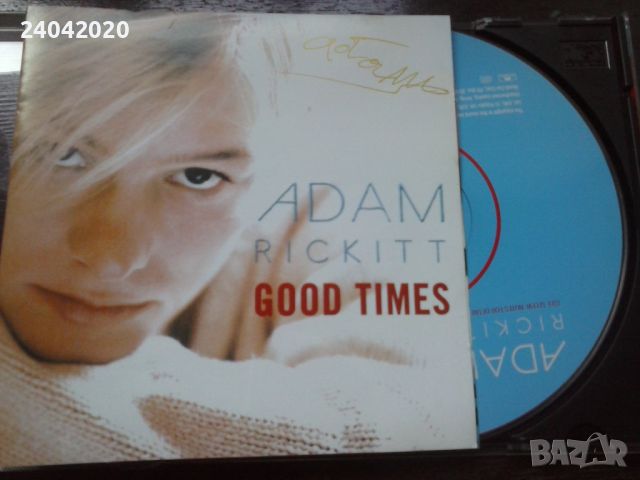 Adam Rickitt – Good Times матричен диск, снимка 1 - CD дискове - 46304823