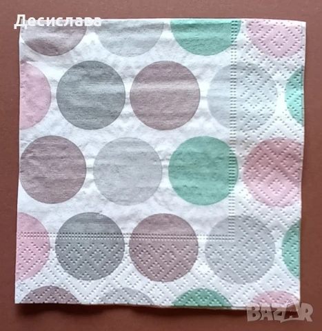 Нови модели салфетки (25х25см.), снимка 3 - Други - 50457904