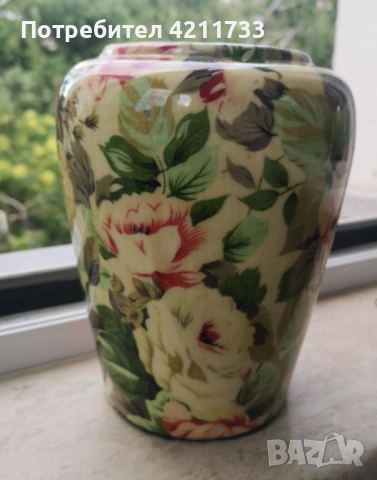 луксозна дилуксозна дизайнерска ваза НОВО, снимка 2 - Вази - 53594960