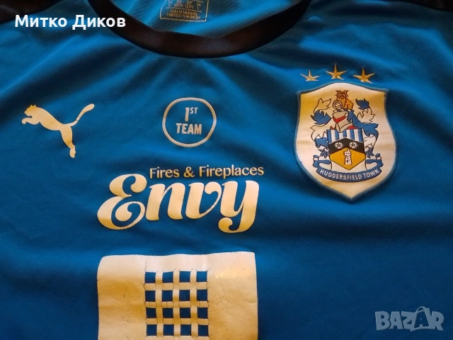 Хъдърсфилд Таун футболна тениска маркова на Пума размер Л, снимка 4 - Футбол - 53696742