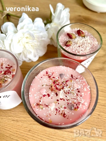 Свещи за 8-ми март, снимка 3 - Подаръци за жени - 53614622