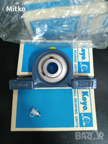 KOYO UCP202J с лагерно тяло чисто нови , снимка 3 - Други машини и части - 53535529