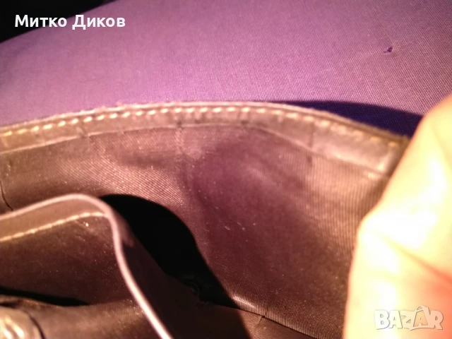 Zenith  марков портфейл естествена кожа 120х95 мм, снимка 10 - Портфейли, портмонета - 51107263